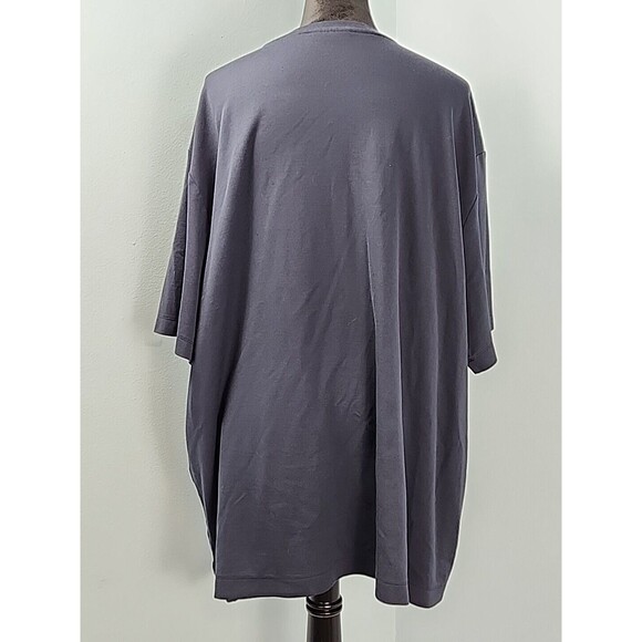 Perry Ellis Men Navy Tee Shirt Short Sleeve Size 3X Everyday Basics, Casual Top - Picture 6 of 10